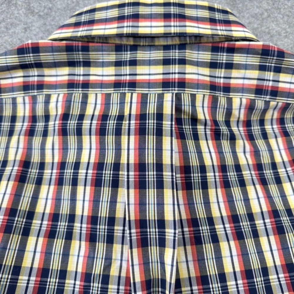 Brooks Brothers Men's Button Up Shirt Regent Non-Iron Supima Cotton Plaid Shirt - Picture 9 of 10